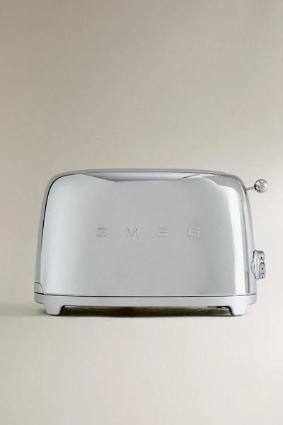 Smeg 2x2 Ekmek Kızartma Makinesi Silver TSF01SSEU