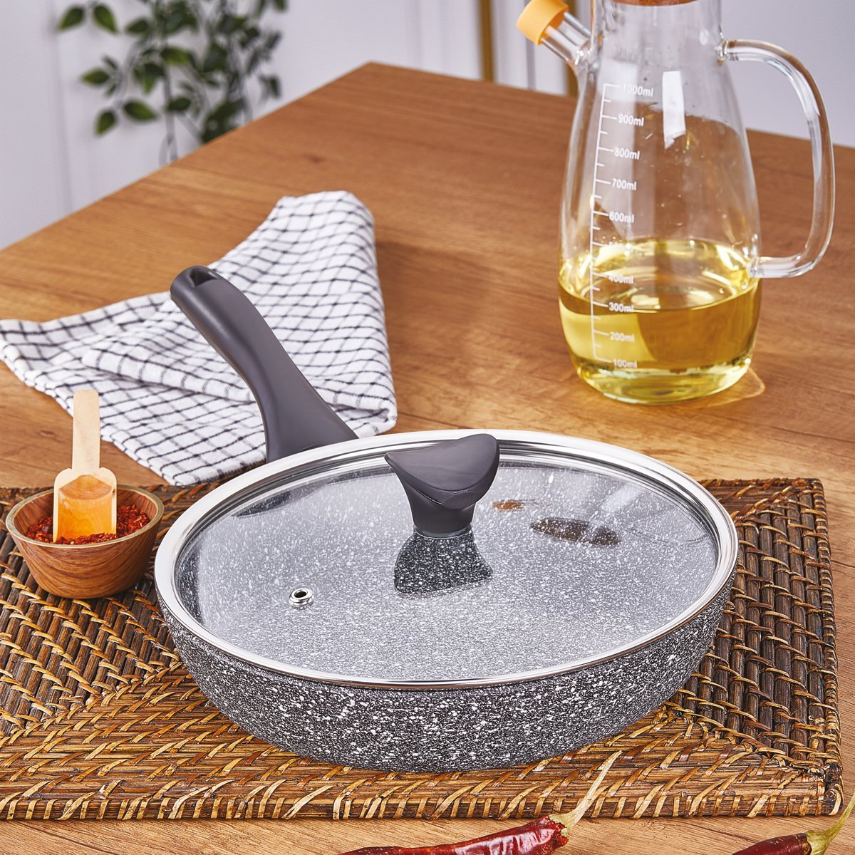 Taç Ultra Granit Balık Tavası 30 cm
