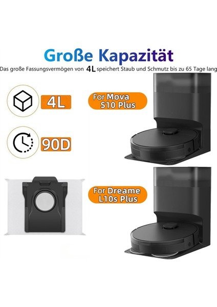 Dreame Toz Toplama Torbası (3 Adet) Içerir L10s Plus/d10 Plus Gen2