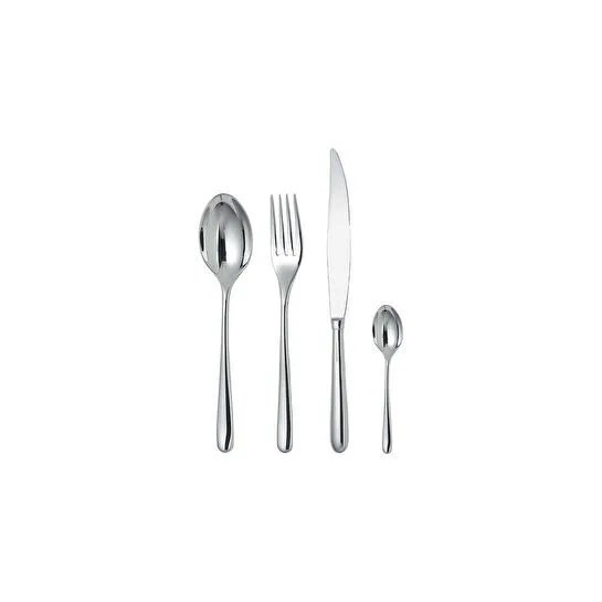 Alessi Caccia 6 Kişilik 24 Parça Çatal Bıçak Takımı 0048