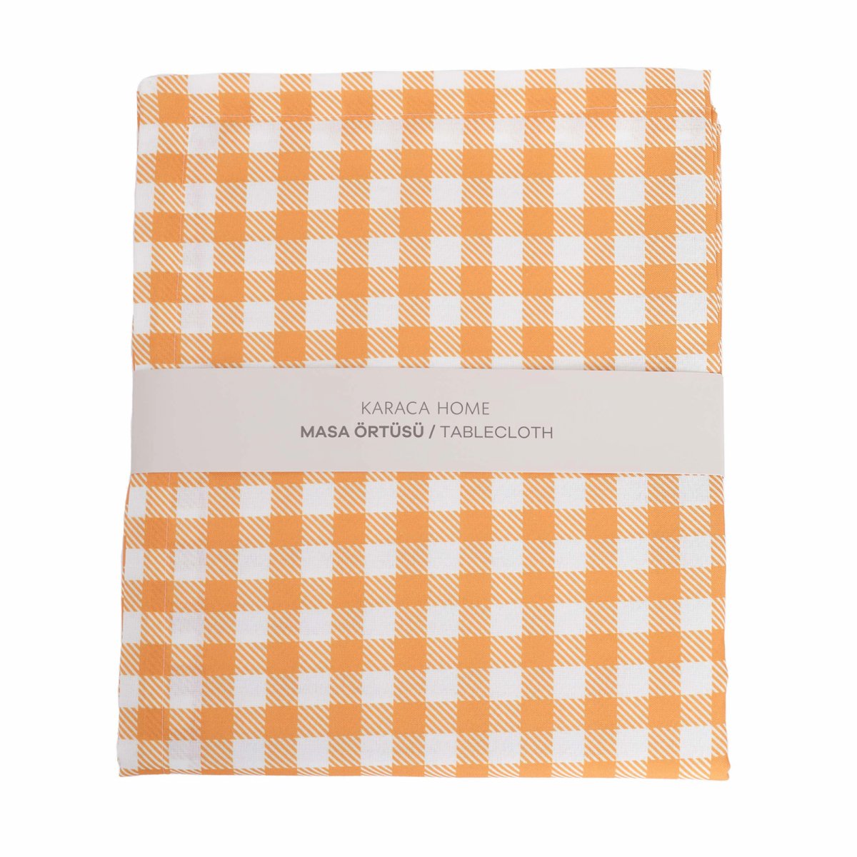 Karaca Home Dora Çiçekli Pvc Masa Örtüsü Turuncu