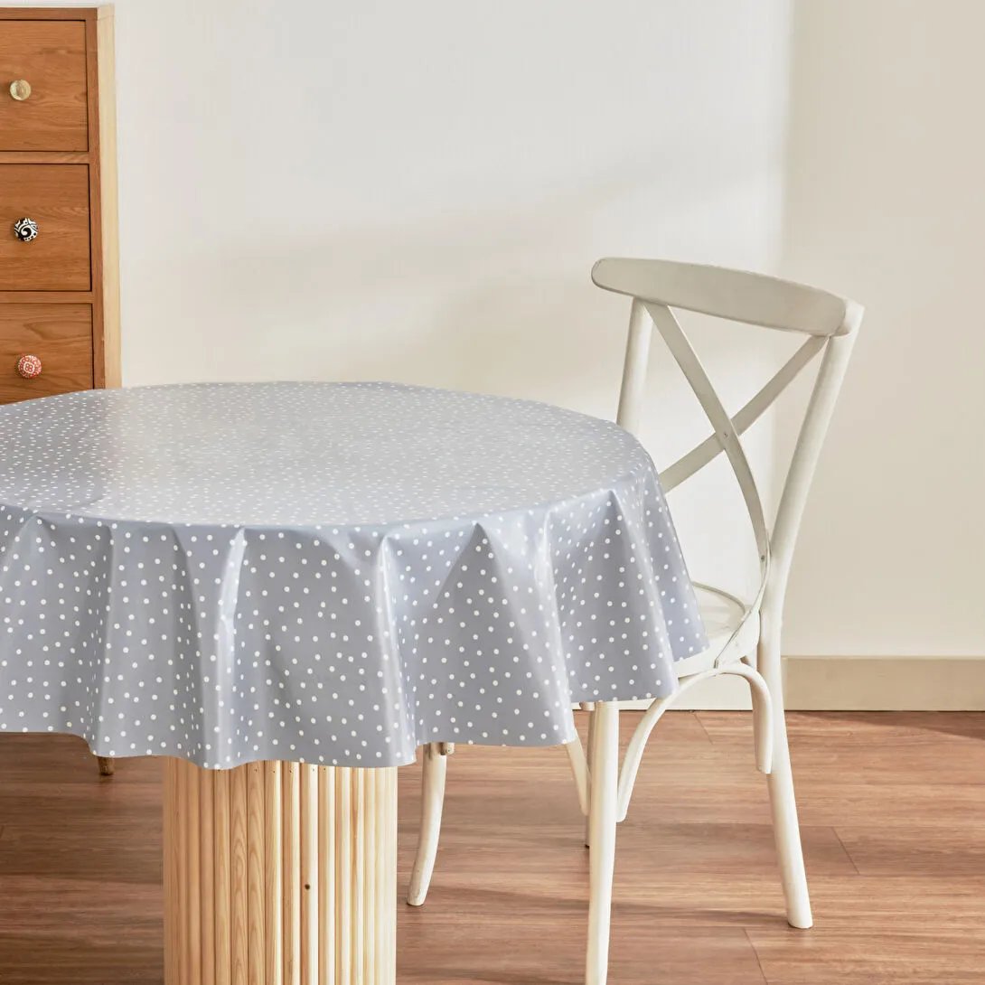 Karaca Home Luna Ekoseli Pvc Masa Örtüsü Mavi