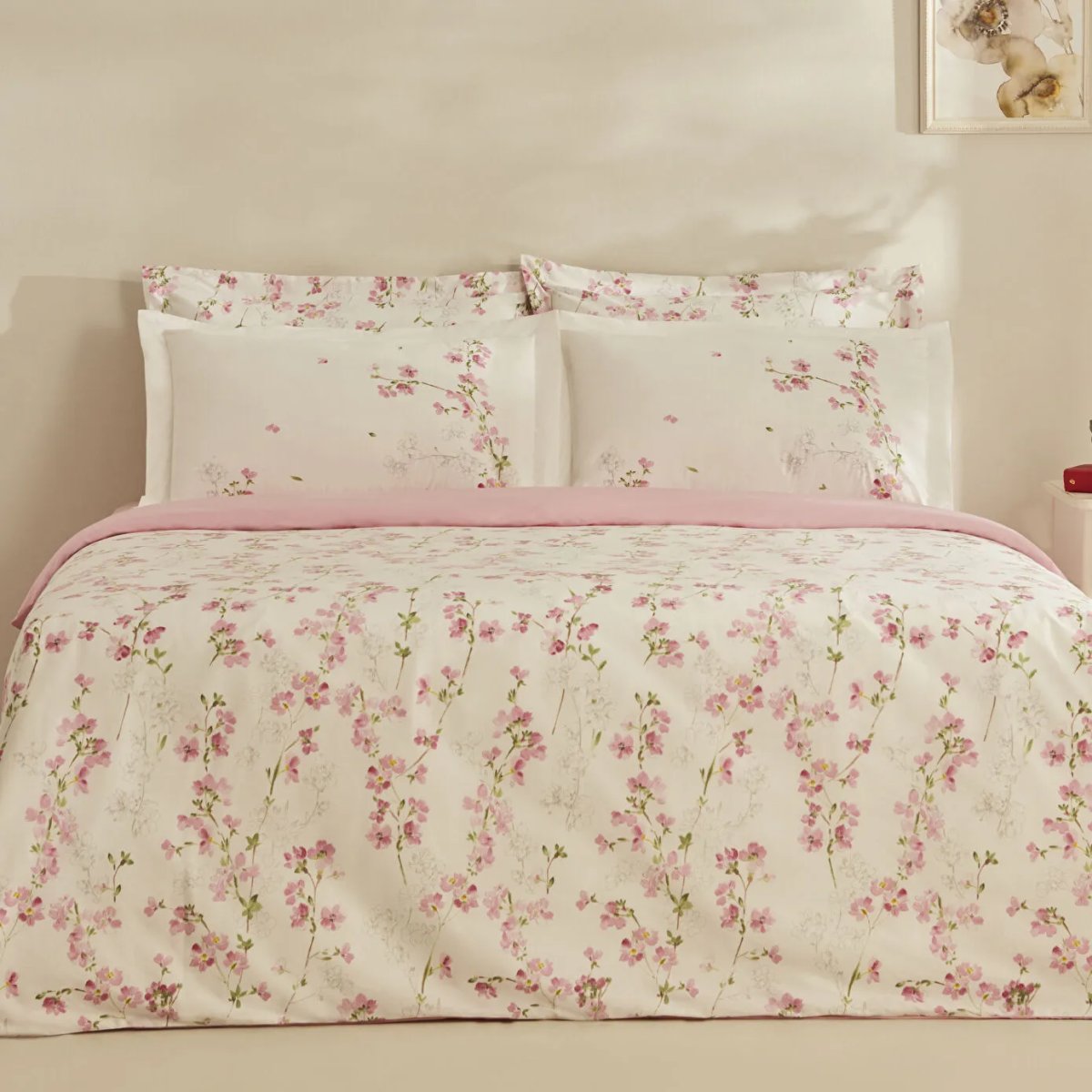 The Mia Basic 24 Parça Yemek Takımı Somon Pembe 6 Kişilik