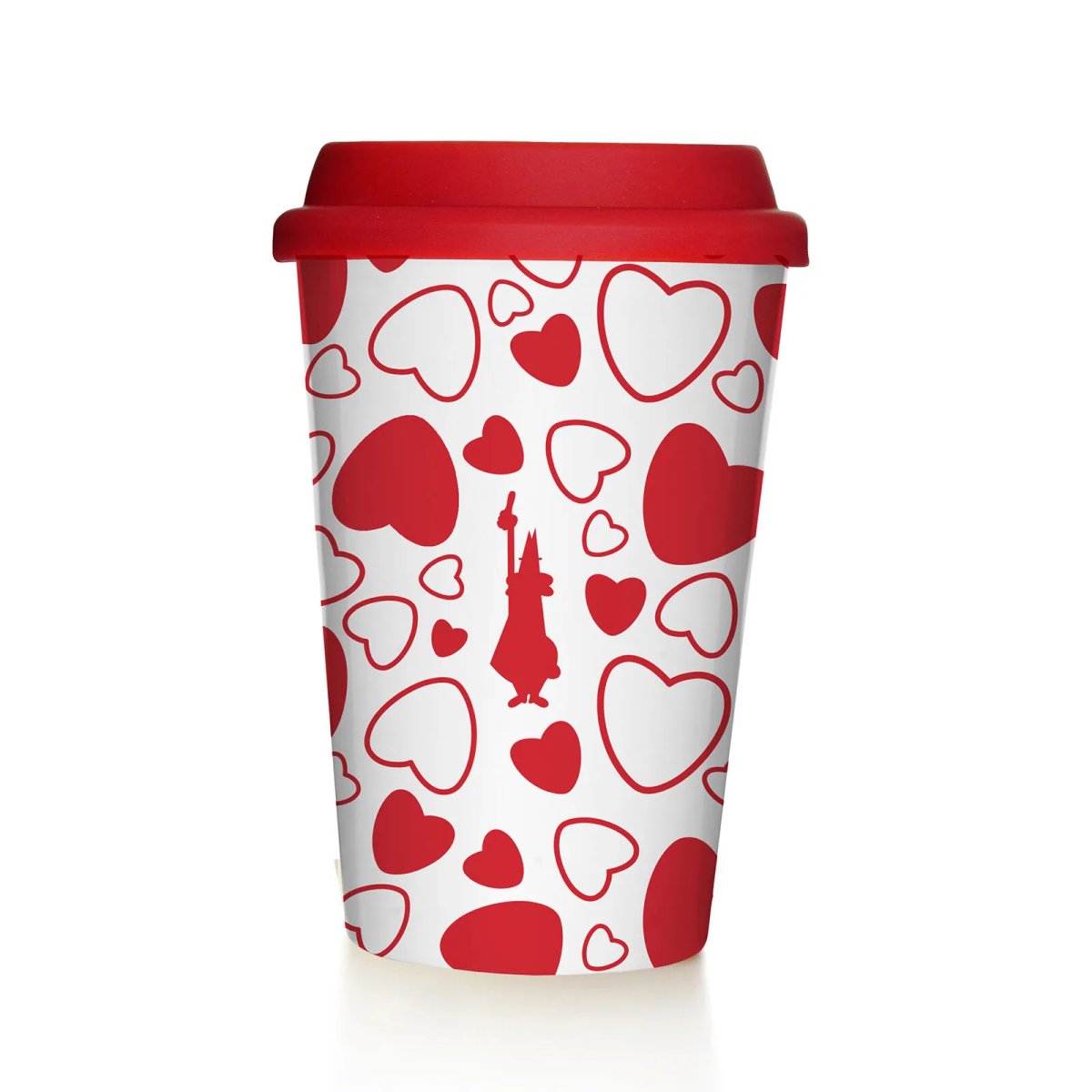 Bialetti Miro Porselen Take Away Mug Kapaklı