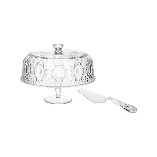 Baci Milano Baroque Rock Anniversary Kek Standı 32 cm ve Spatula