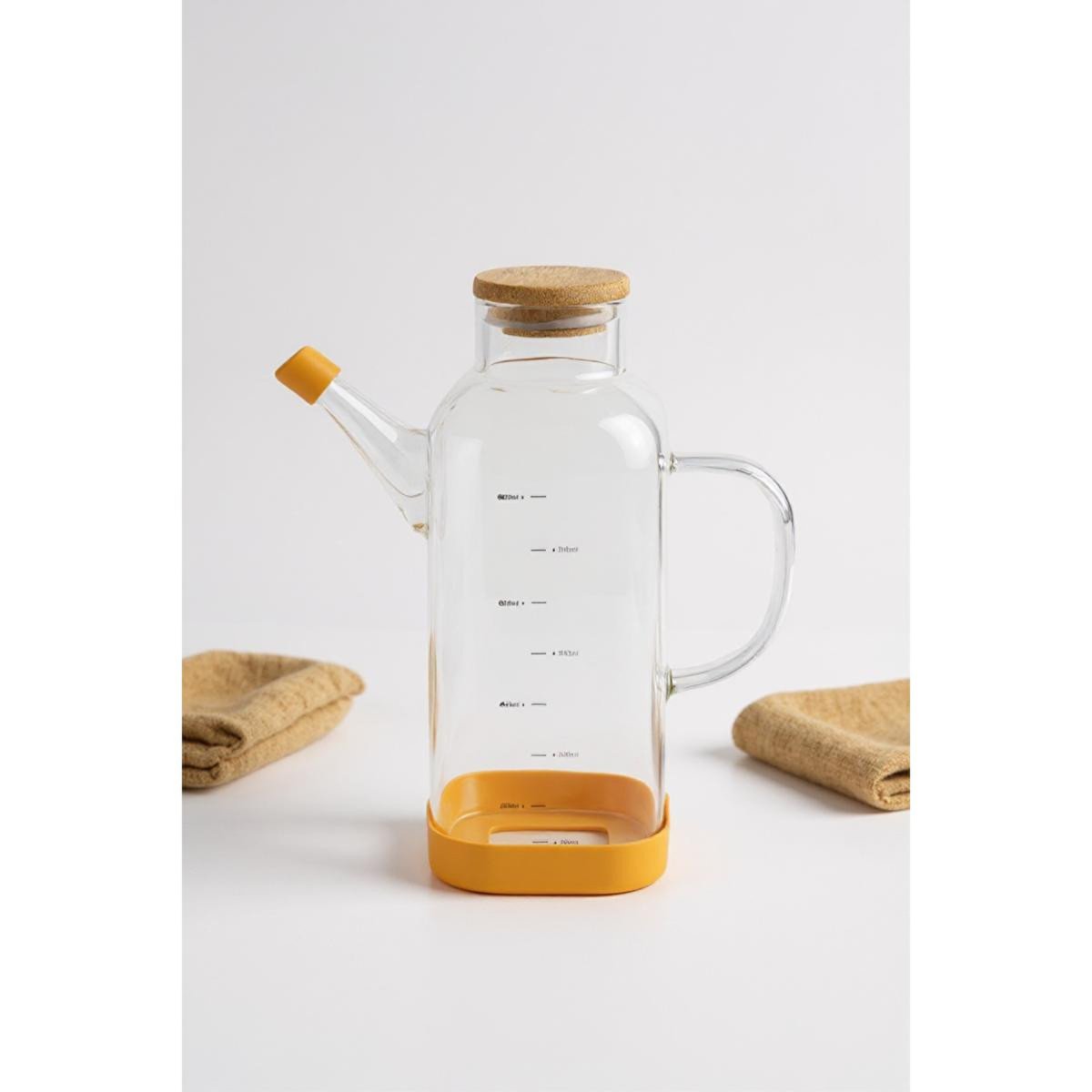 Bambum Gepetto - Bambu Kapaklı Yağdanlık 800ml