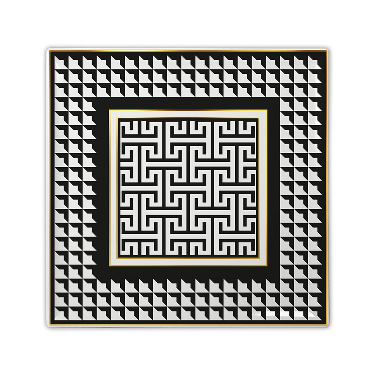 Baci Milano Optical Kare Tepsi 30 cm x 30 cm