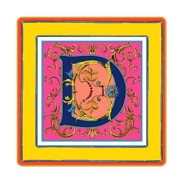 Baci Milano Ortigia A Harfli Tabak 15 cm x 15 cm
