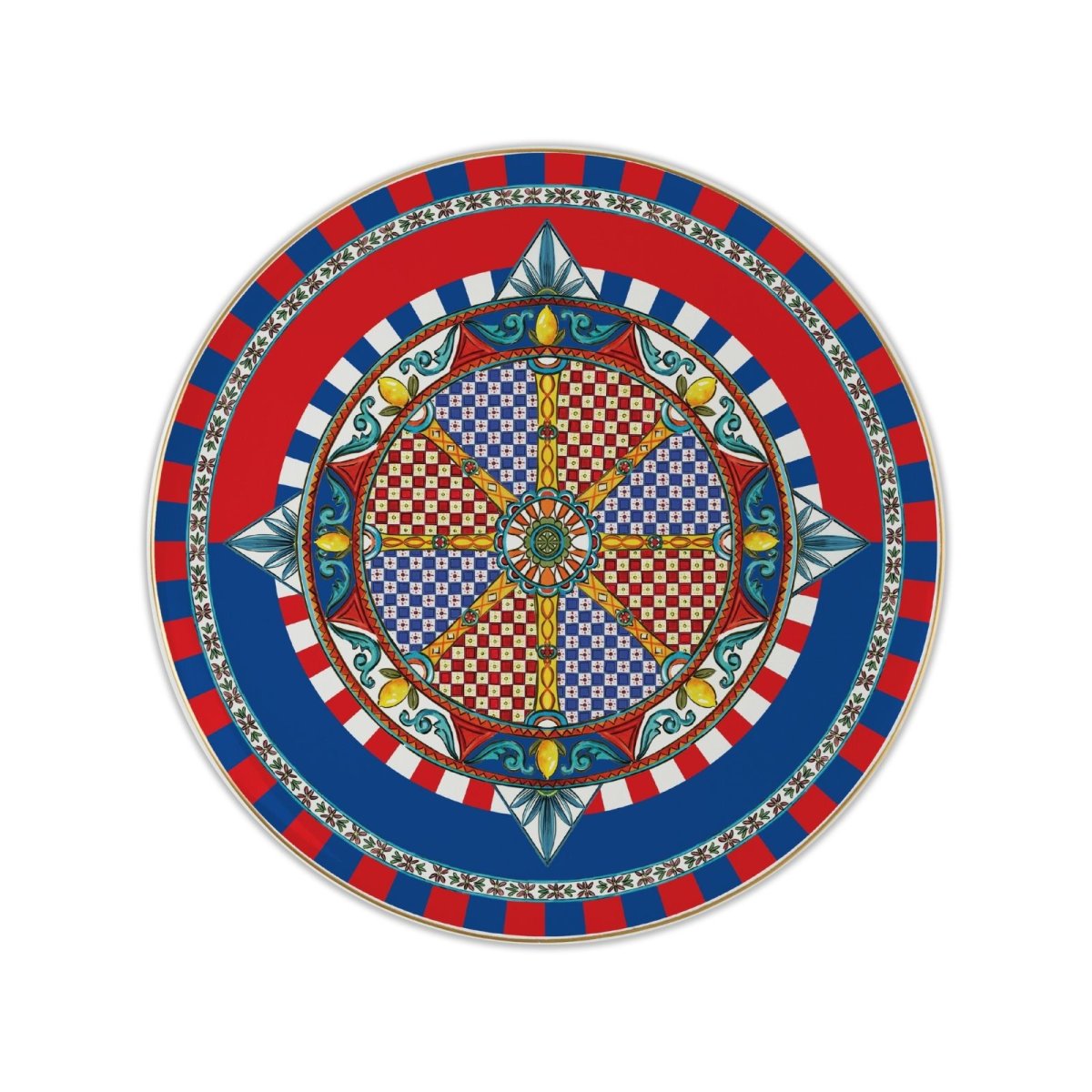 Baci Milano Sole Mio Yuvarlak Servis Tabağı 45 cm