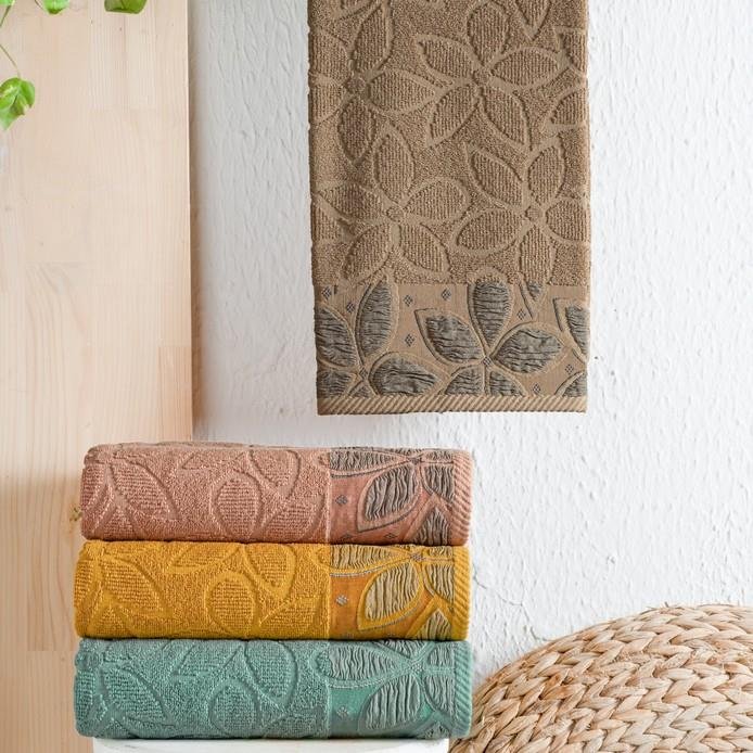 Schafer Home Dolce Jakarlı Havlu 50x90-Bej