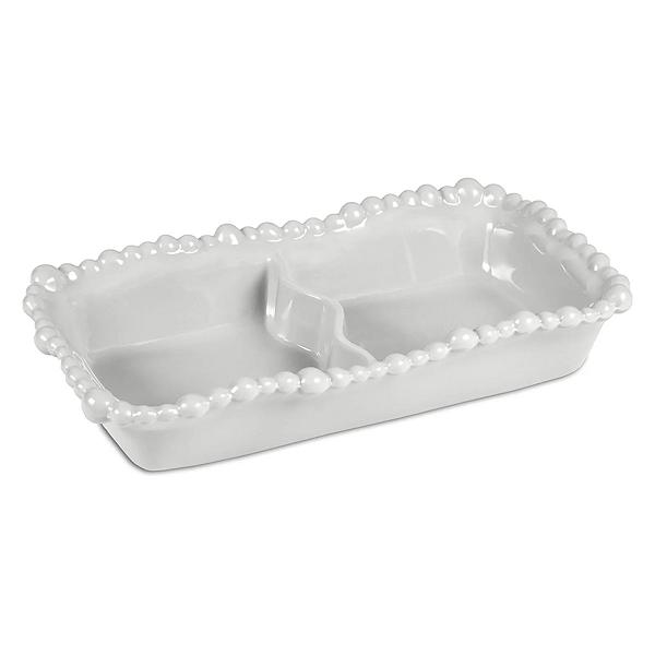 Baci Milano Joke Table Kitchen Melamin 2 Bölmeli Tabak Yeşil