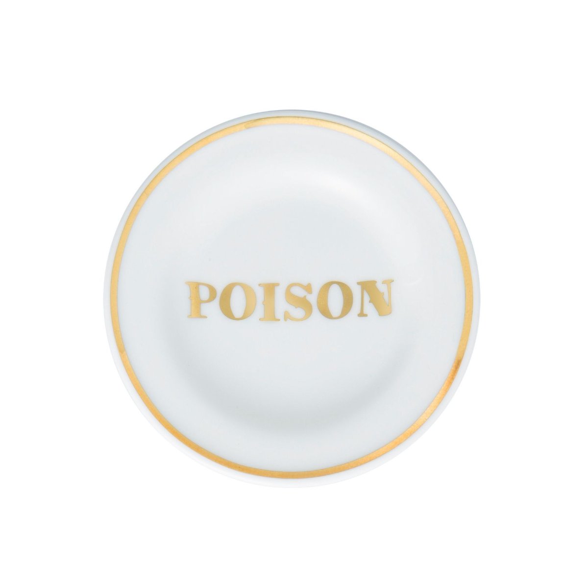 Bitossi Home La Tavola A Present For You Porselen Küçük Tabak 9,5 cm Krem