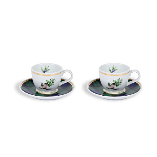 Fern&Co Wintertale Collection Porselen Aperatif Tabağı