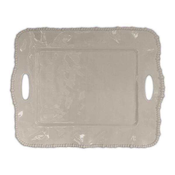 Baci Milano Joke Table Kitchen Melamin Dikdörtgen Tepsi Yeşil