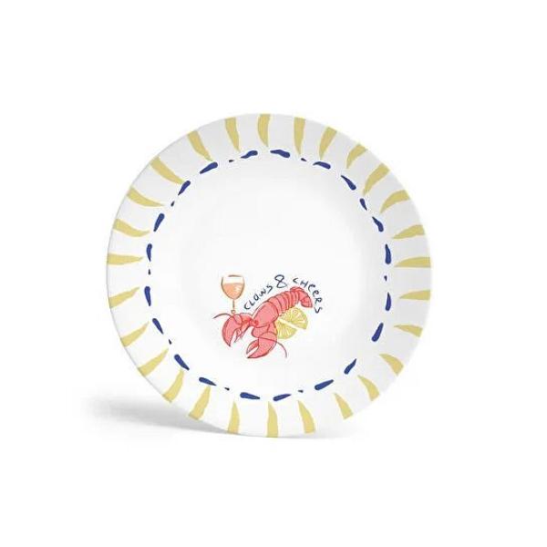 Fern&Co Bon App Collection Yemek Tabağı Green