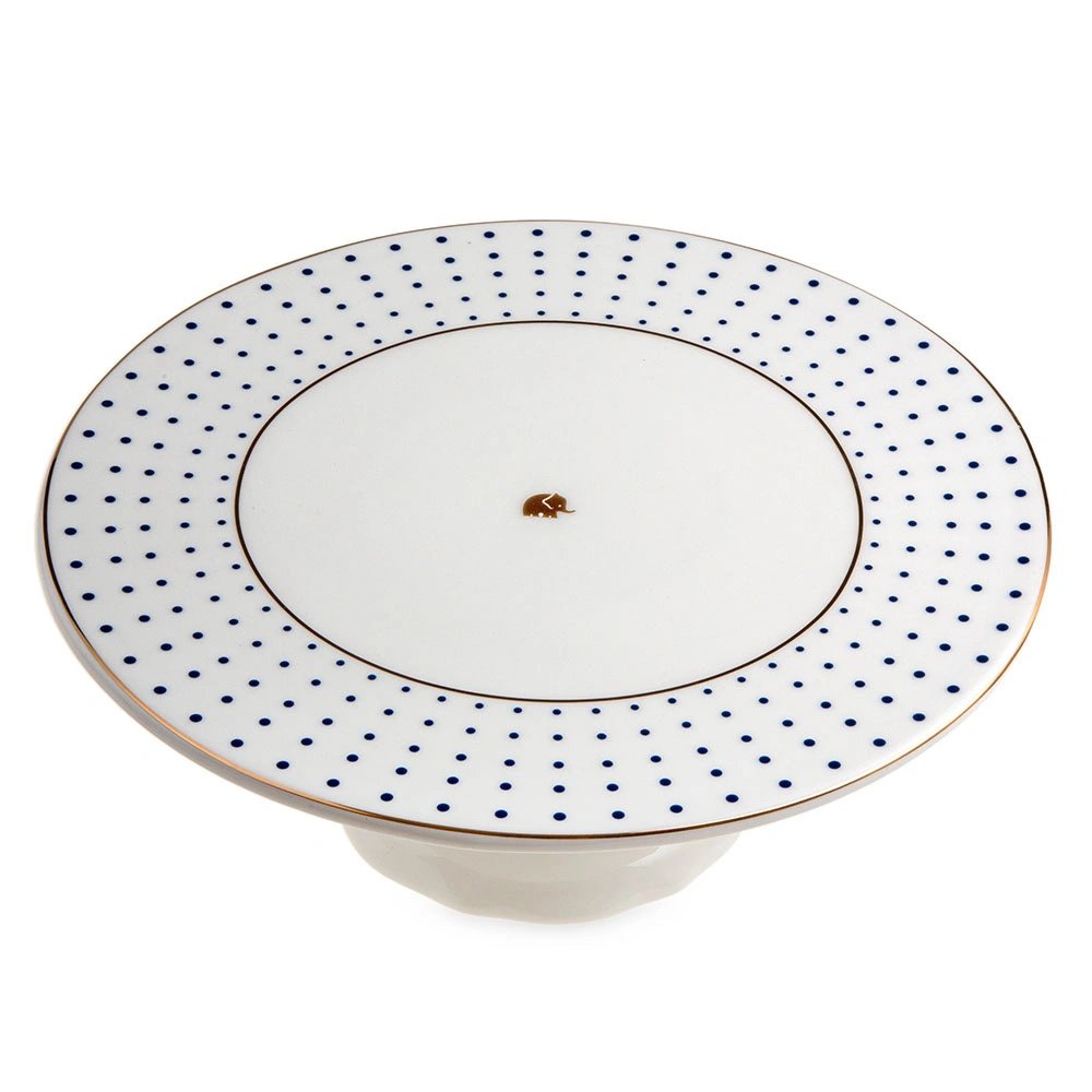 Jumbo Navy Mavi Ayaklı Kek Standı 25 cm