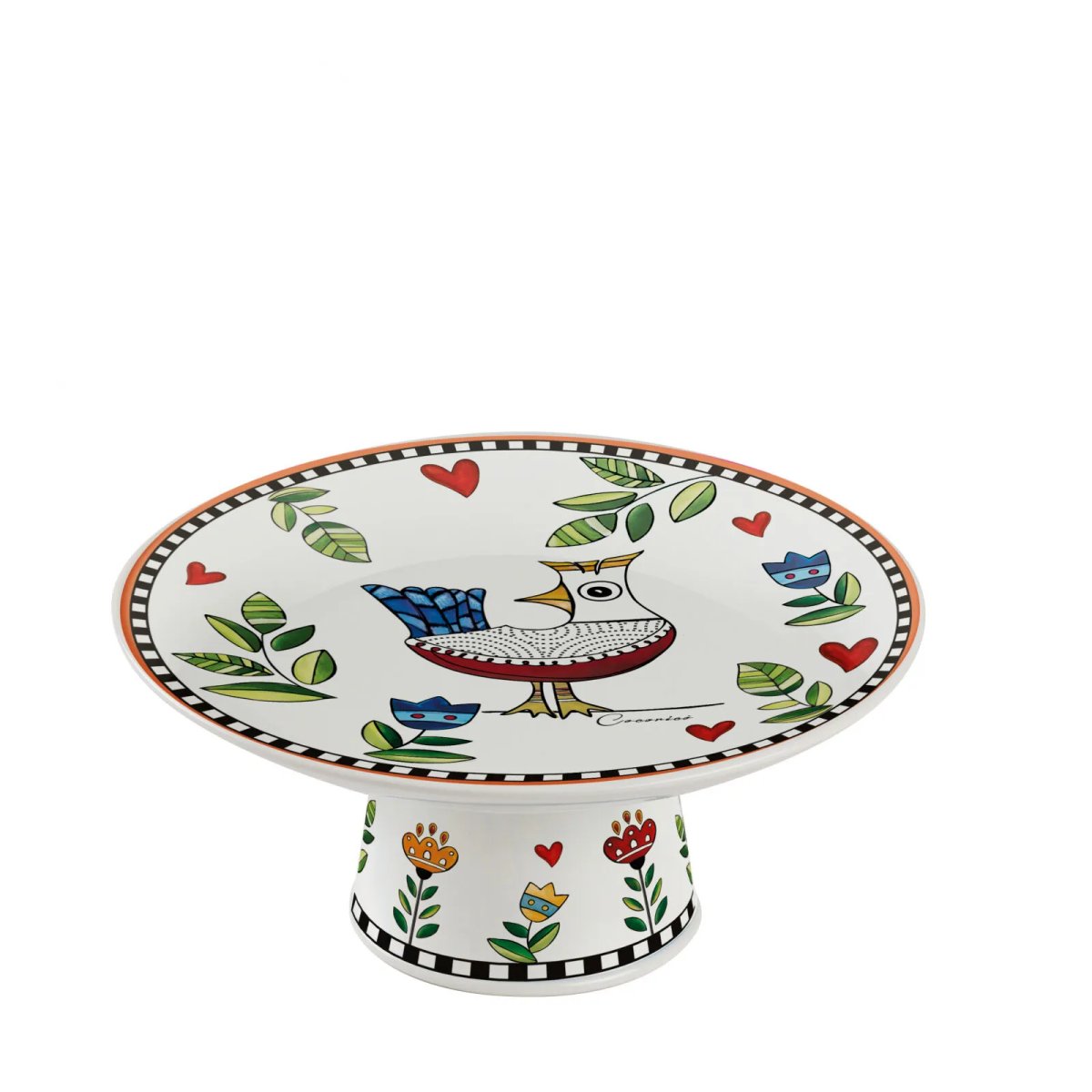 Egan Italy Cocoricò Kek Standı 19 cm x 9 cm Turuncu