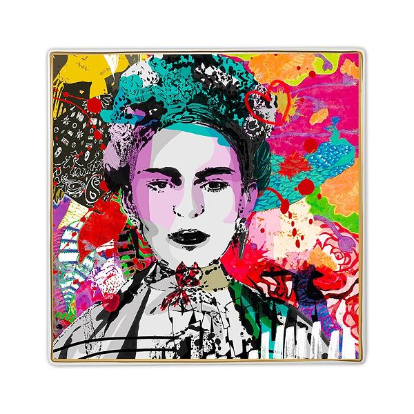 Baci Milano Street Art Tabak 15 cm x 15 cm Marilyn