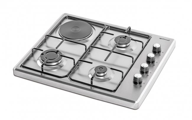 İtimat I-15HP Set Üstü Inox Ocak 3+1 Beyaz