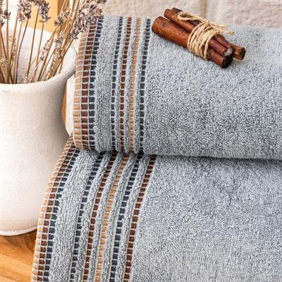Schafer Home Rosy Armürlü Havlu 70x140 Cm-İndigo