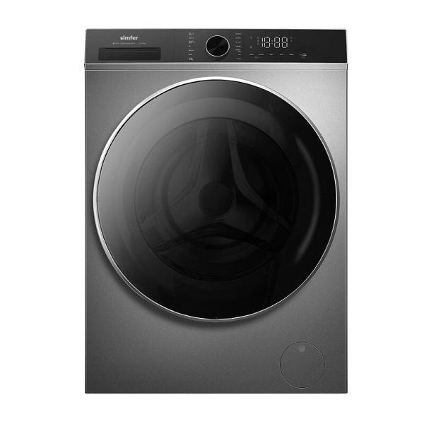 Simfer 1042 G 1400Devir 10Kg Solo Çamaşır Makinesi Gri
