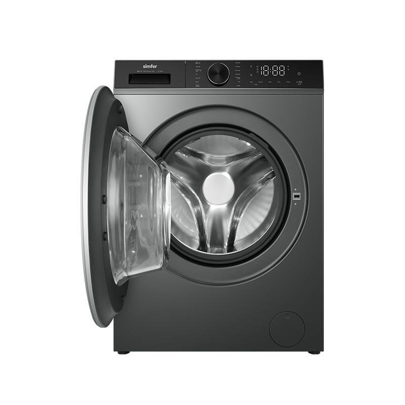 Simfer 1042 G 1400Devir 10Kg Solo Çamaşır Makinesi Gri
