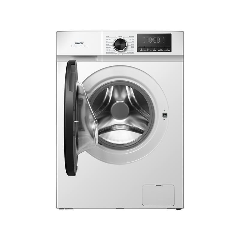 Simfer 722 B 1200Devir 7Kg Solo Çamaşır Makinesi Beyaz