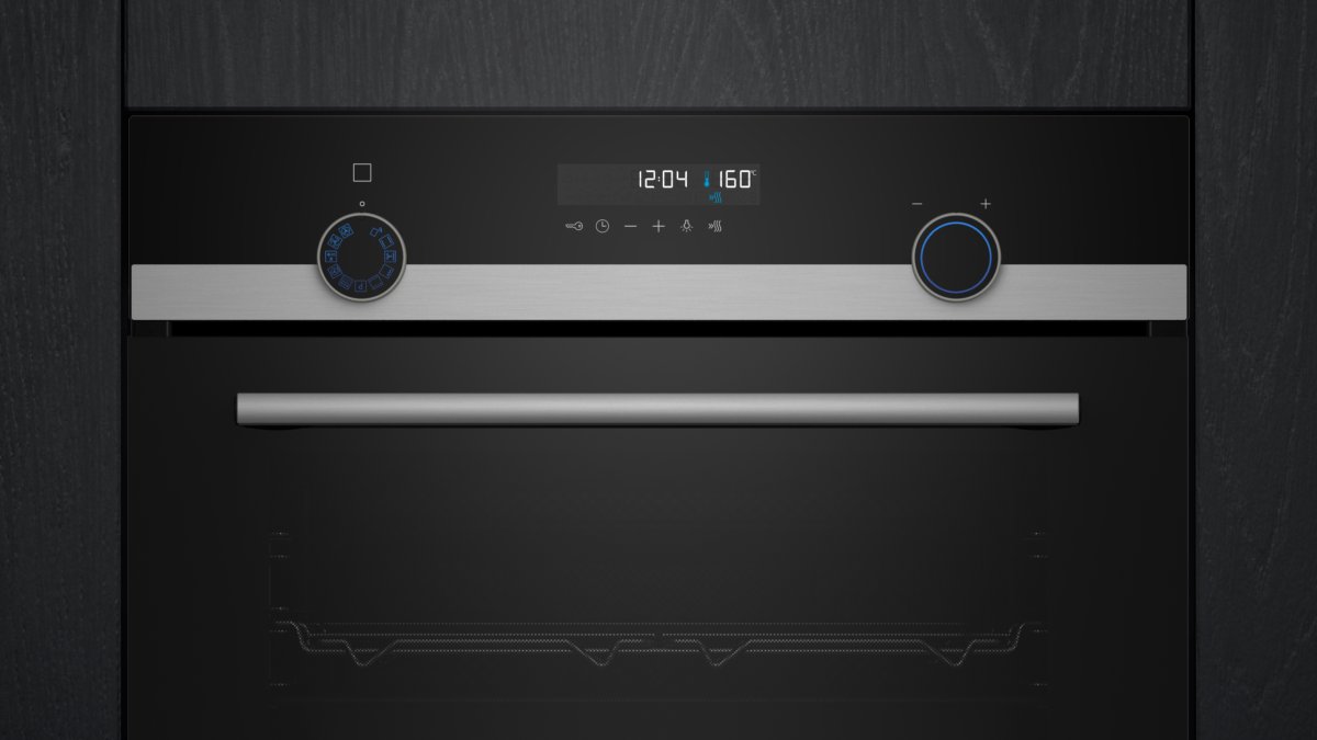 Siemens HB557JEB6T iQ500 Ankastre Fırın 60x60 cm Siyah
