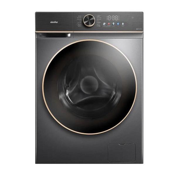 Simfer 1022 G 1200Devir 10Kg Solo Çamaşır Makinesi Gri-Bakır