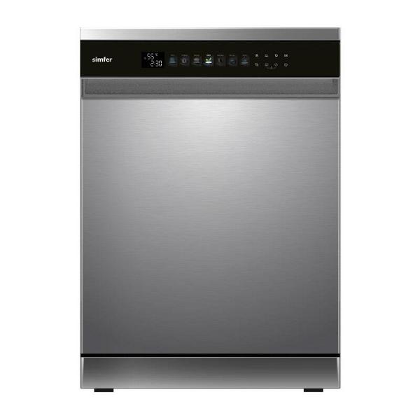 Simfer 742 ID 14 Kişilik 7 Programlı Solo Bulaşık Makinesi Inox