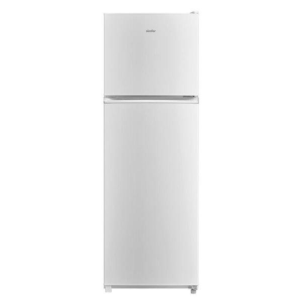 Simfer 2515 294Litre Çift Kapılı Statik Buzdolabı Beyaz