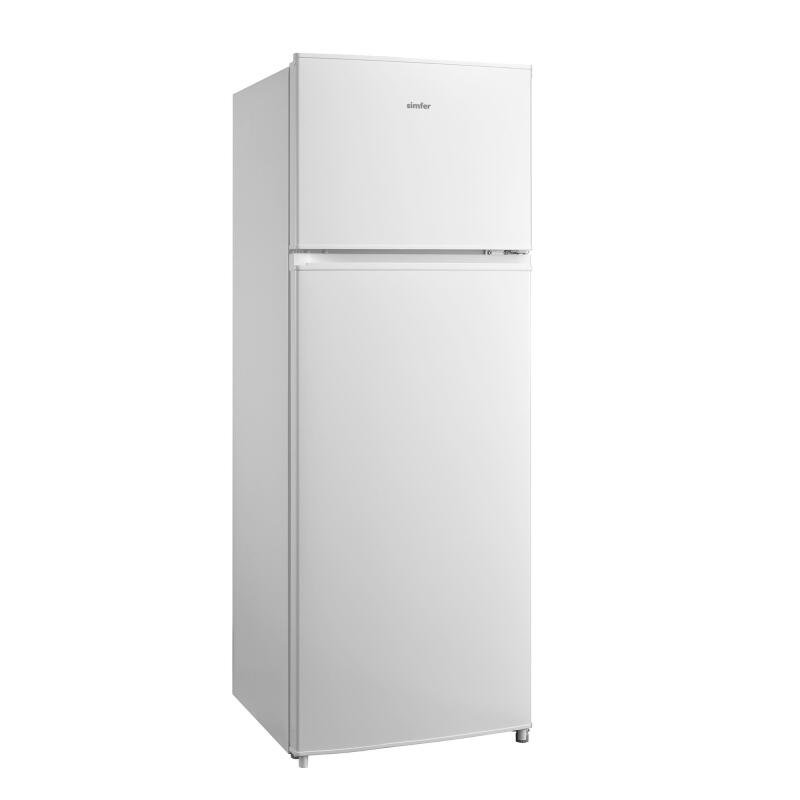 Simfer 2515 294Litre Çift Kapılı Statik Buzdolabı Beyaz