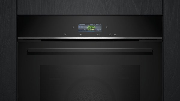 Siemens HB734G1B1 iQ700 Ankastre Fırın 60x60 cm Siyah