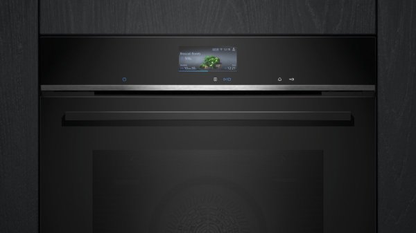 Siemens HB776G1B1 iQ700 Ankastre Fırın 60x60 cm Siyah