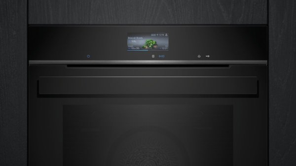 Siemens HB976GMB1 iQ700 Ankastre Fırın 60x60 cm Siyah Premium