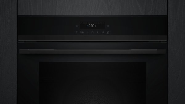 Siemens HJ852GYB0T iQ500 Ankastre Fırın 60x60 cm Siyah