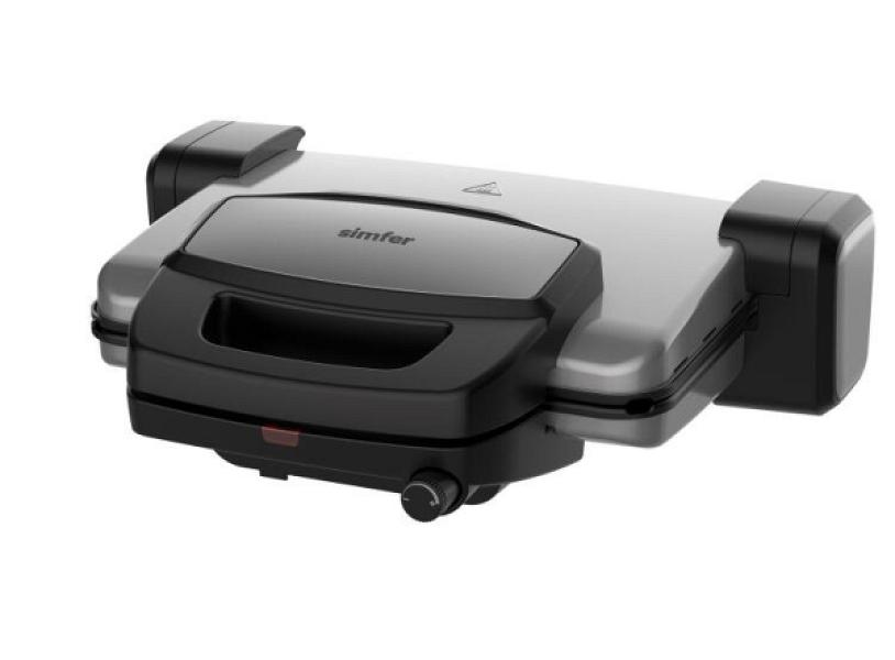 Simfer 4640 Pratica Gri Tost Makinesi 6 Dilim 1800W