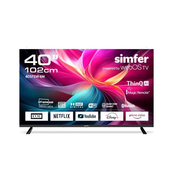 Simfer 40SFSW4M 102 Ekran 40" Full HD WebOS LED Televizyon