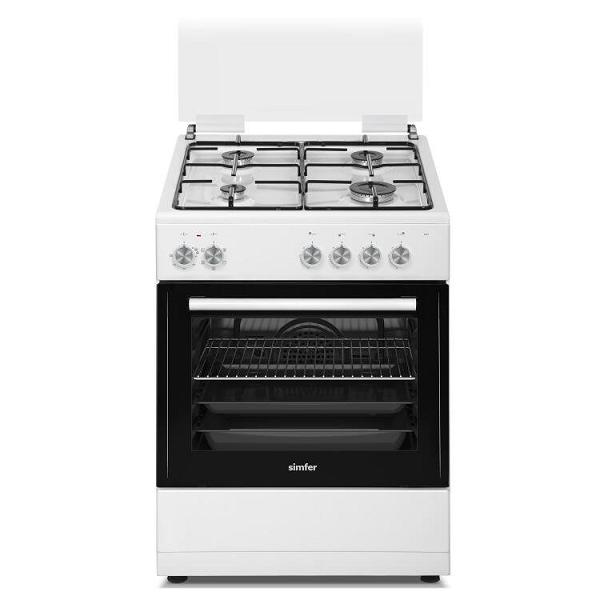 Simfer 1241 Tam Boy Fırın 4G 6 Fonksiyon Beyaz Elektro Turbo 60x60 cm