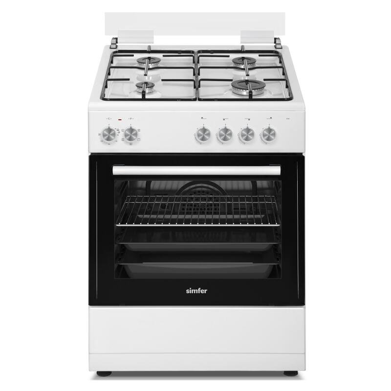Simfer 1241 Tam Boy Fırın 4G 6 Fonksiyon Beyaz Elektro Turbo 60x60 cm
