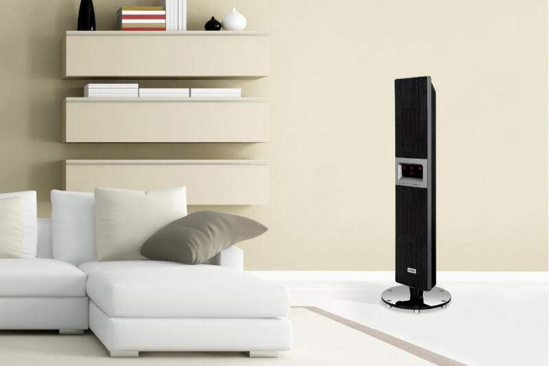 Simfer Single X Karbon Serisi IP65 Siyah 2300W Uzaktan Kumandalı İç/Dış Mekan Isıtıcı