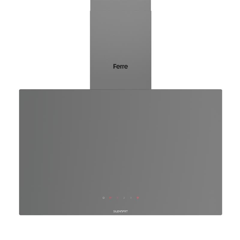 Ferre D079-SA Gri SilentArt Tek Cam Ankastre Davlumbaz 60cm