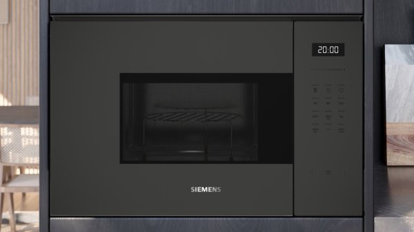 Siemens BE525LMG2 iQ500 Ankastre Mikrodalga Izgara Fonksiyonlu darkSteel