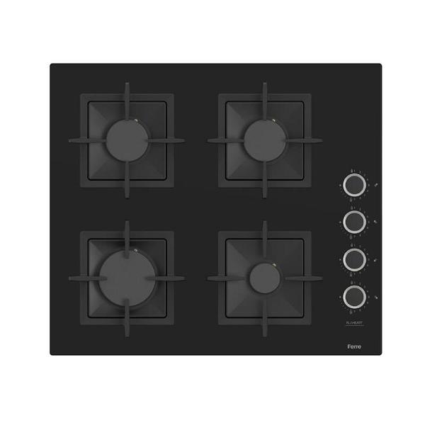 Ferre SC205-FA 60cm Siyah FlameArt Ankastre Ocak
