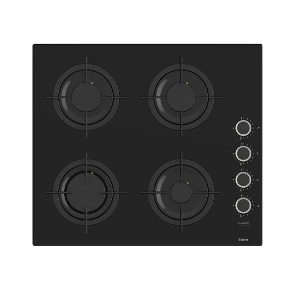 Ferre CS205-FA 60cm Siyah FlameArt Ankastre Ocak