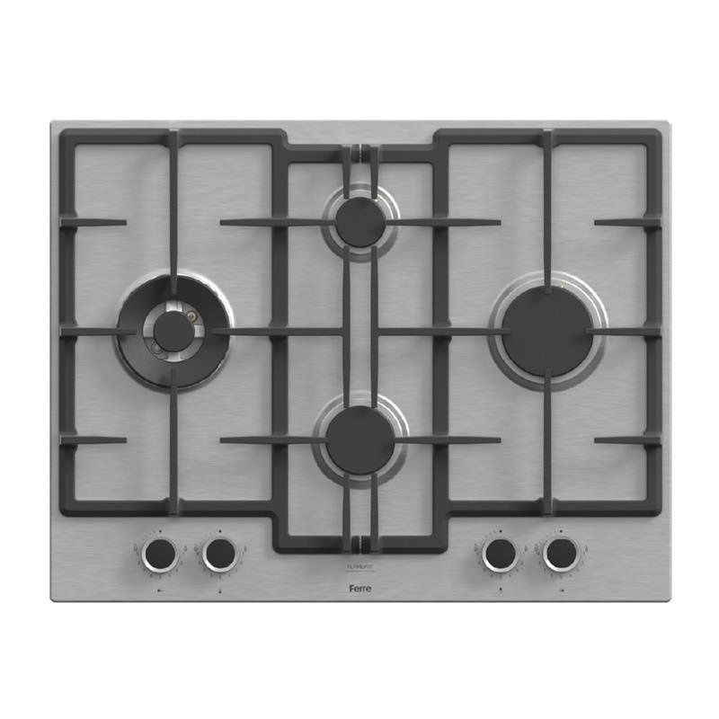 Ferre ED071-WFA 67cm Inox FlameArt Ankastre Ocak