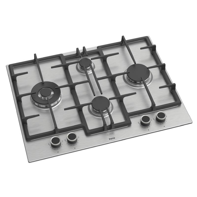 Ferre ED071-WFA 67cm Inox FlameArt Ankastre Ocak