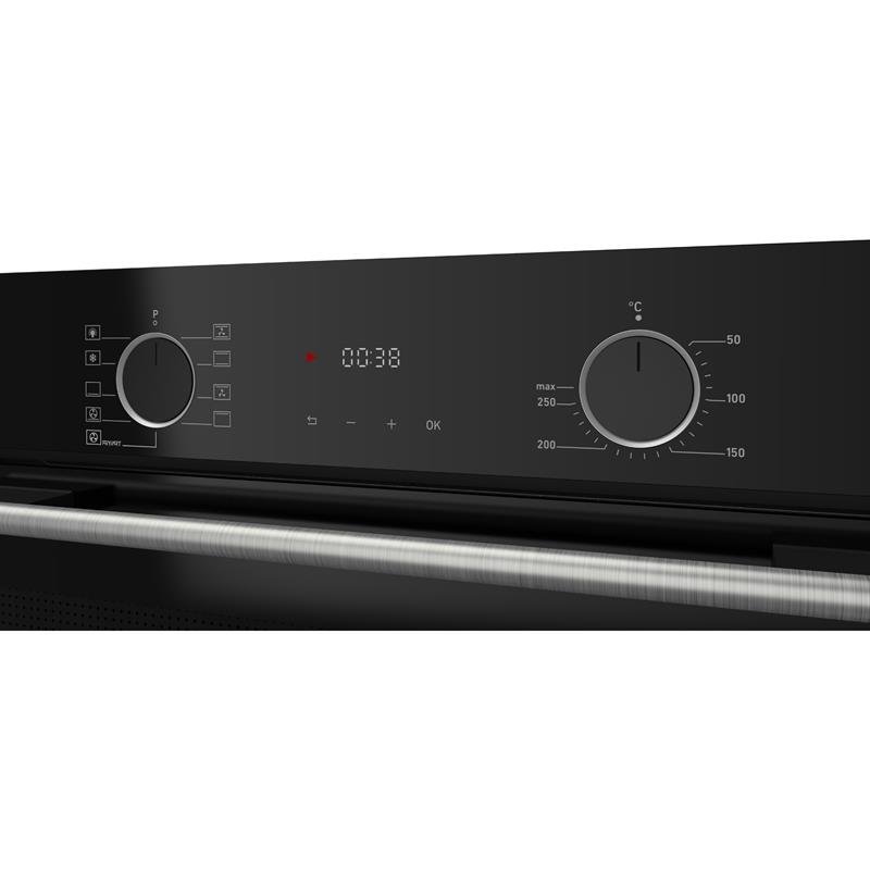 Ferre XE63CS Siyah FryArt Ankastre Fırın