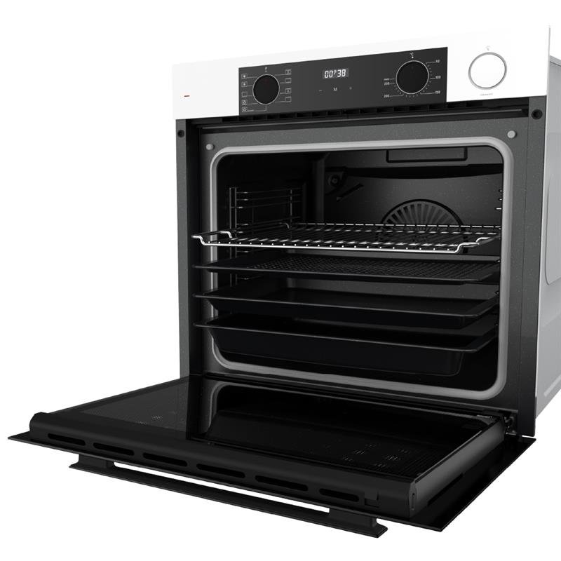 Ferre QEP64CB Beyaz FryArt-Steam Ankastre Fırın