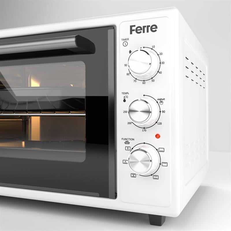 Ferre 45-630 Beyaz Mini Fırın